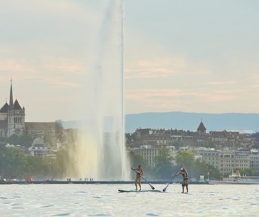 stand up paddle in geneva