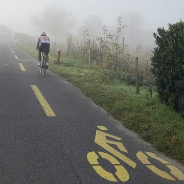Route du Rhone bike Geneva