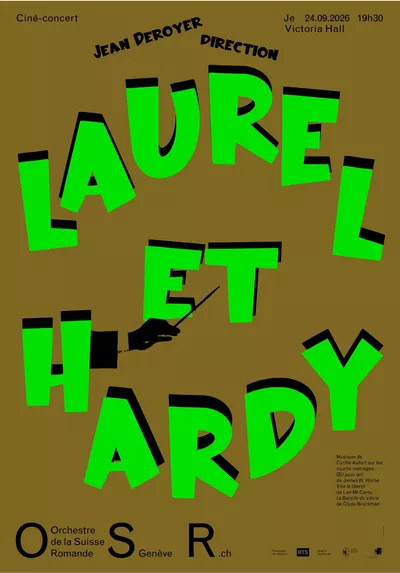 Laurel & Hardy with the Orchestre de la Suisse Romande live Laurel et Hardy
