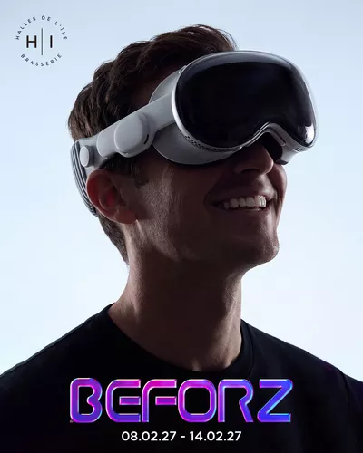 Une personne avec un Apple Vision Pro
