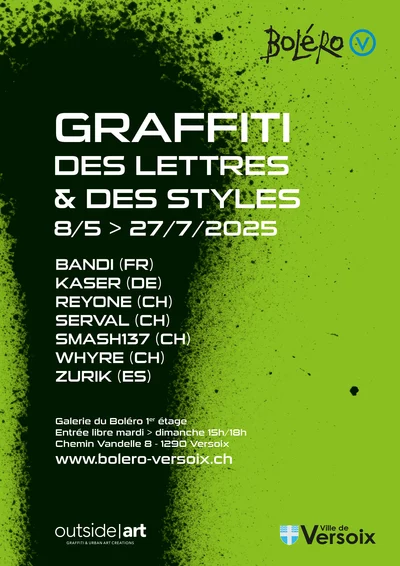 Affiche de l'exposition Graffiti