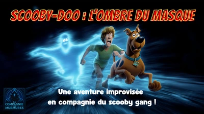 Scoobydoo et Samy fuient un fantôme