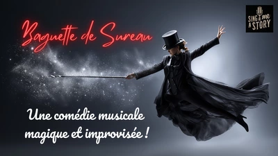 Une magicienne utilise sa baguette en volant