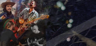 Un montage des 4 musiciens