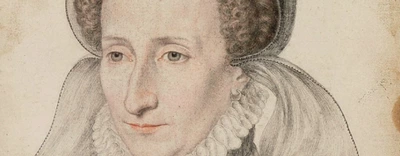 Jeanne III d’Albret, reine de Navarre. François Clouet, portrait au crayon (détail), années 1560, Paris, BNF