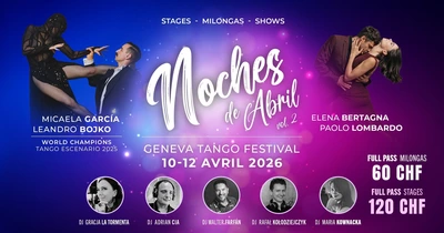 Flyer de l'événement avec les enseignants du cours et DJs