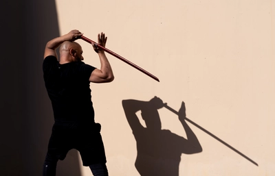 Radio Dojo - Caroline Bernard Belkacem fait des arts martiaux dans cette performance