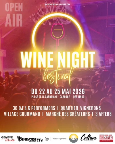 wine night festival WINE NIGHT FESTIVAL 22 AU 25 MAI CAROUGE