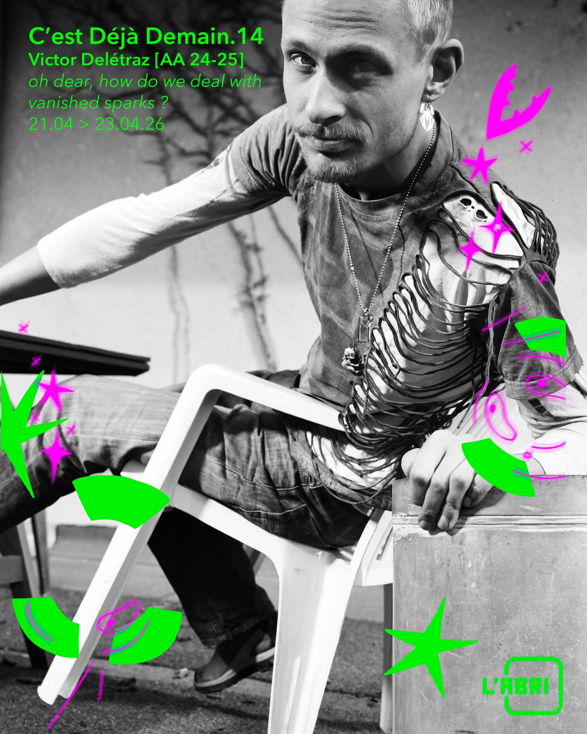 Oh dear, how do we deal with vanished sparks ? Une création de Victor Delétraz