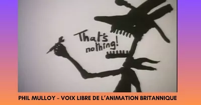 Festival ANIMATOU - tribute to the great PHIL MULLOY dessin noir sur fond blanc tirée de la série Cowboys