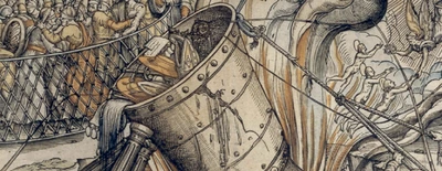 Le renversement de la grand marmite, 1562 (détail), Bois gravé, BNF