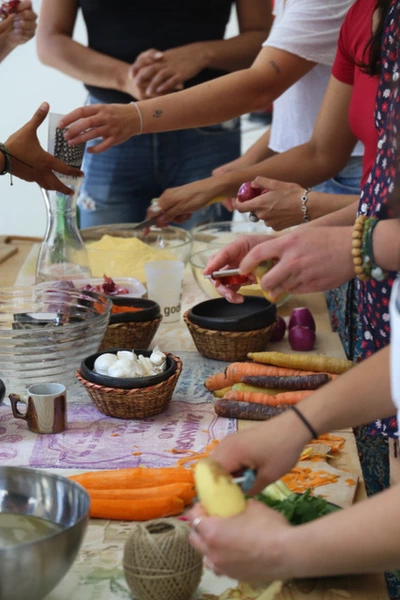 Tamales Atelier de cuisine collective et repas partagé