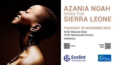 Azania Noah chante pour la Sierra Leone
