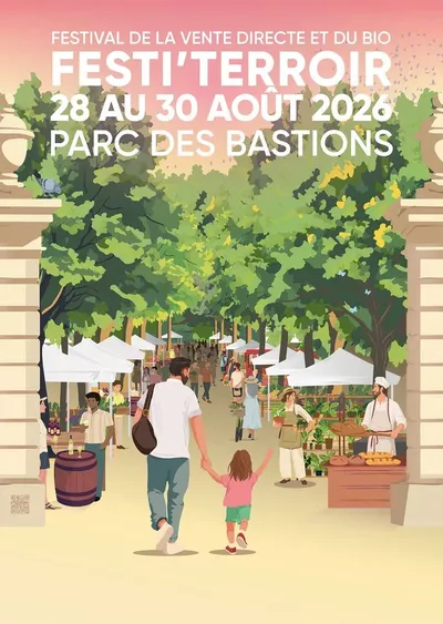 Festi'Terroir - Festival of direct sales and organic products Marché au parc des Bastions