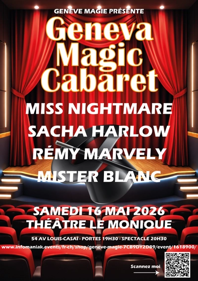 Geneva Magic Cabaret Affiche Geneva Magic Cabaret