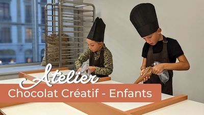 Chocolate workshop for children - Monstre en chocolat Atelier chocolat pour enfants à Genève