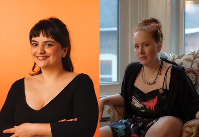 CONVERSATION BETWEEN SOPHIE LEWIS AND VICTOIRE TUAILLON Portraits de Victoire Tuaillon et Sophie Lewis