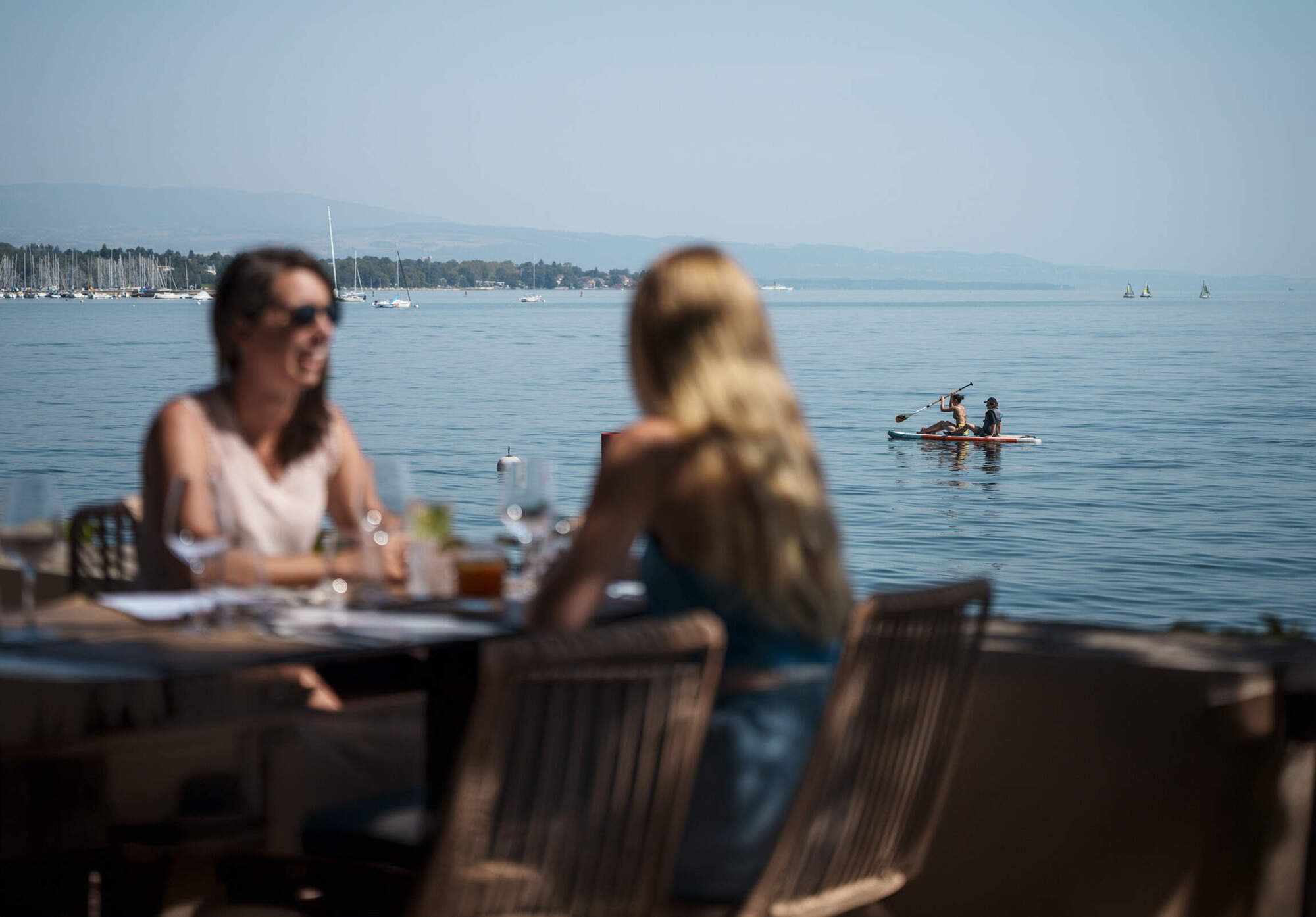 Restaurants am Seeufer