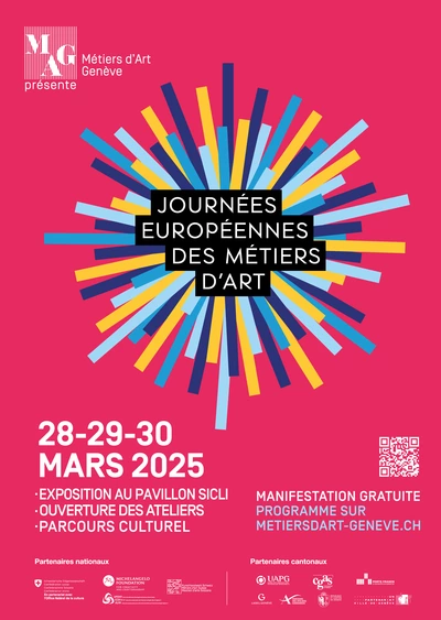Affiche officielle de l'événement Journées Européennes des Métiers d'Art 2025