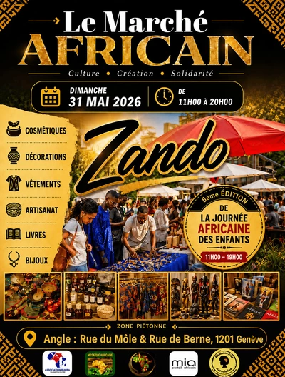 Zando African Market Un marché africain