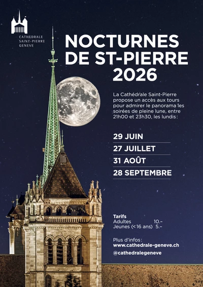 Nocturnes of St-Pierre Affiche des Nocturnes de St-Pierre
