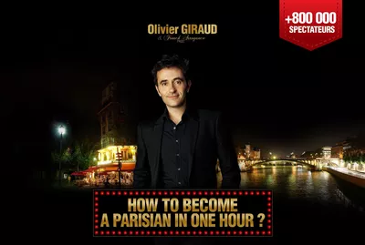 Visuel officiel du spectacle d'Olivier Giraud