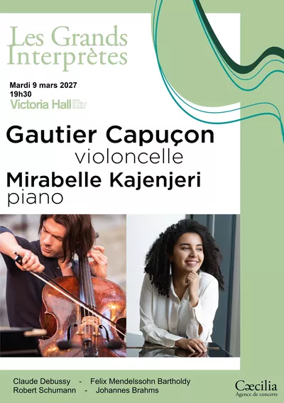 Gautier Capuçon; Mirabelle Kajenjeri Gautier Capuçon et Mirabelle Kajenjeri