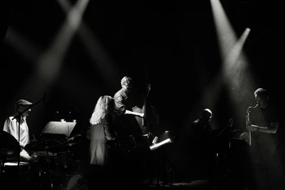 Les musicien.ne.s sur scène.