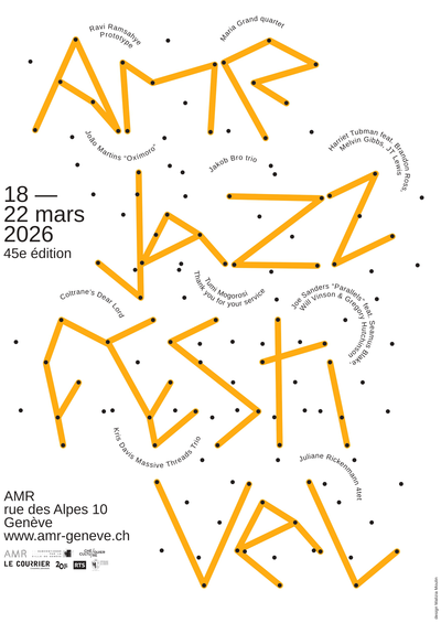 Affiche du 45e AMR JAZZ FESTIVAL