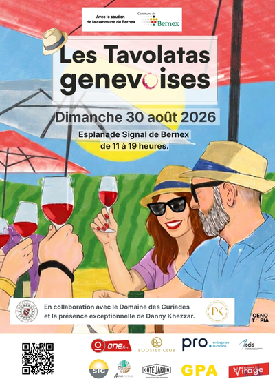 The Tavolatas of Geneva Les Tavolatas Genevoises le dimanche 30 août, signal de Bernex, 11h à 19h