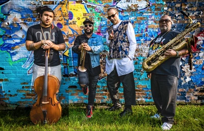 Kahil El'Zabar avec le groupe