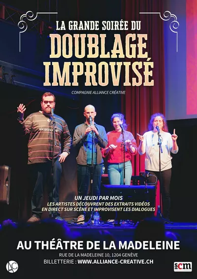 Affiche Doublage improvisé