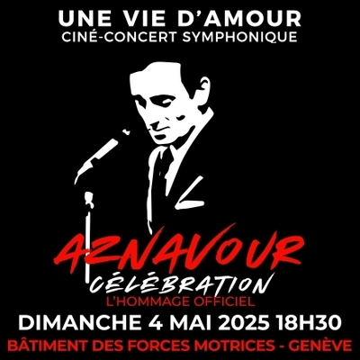 affiche aznavour celebration