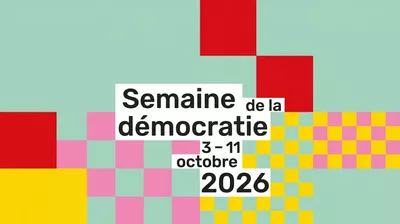 Exploring the co-creation process of the exhibition "Le futur, c'est quoi?" Semaine de la démocratie 2026