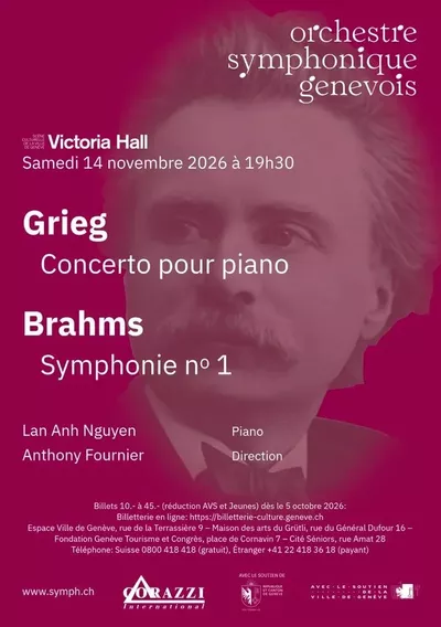 Orchestre symphonique genevois Affiche