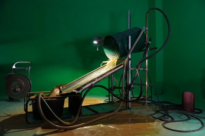 Vue d’une partie de l’installation d’Ana Alenso qui sera présentée à la Villa du 
Parc (centre d’art contemporain à Annemasse).