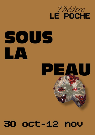 Image du spectacle "Sous la peau", texte Valérie Poirier, Mise en scène Tamara Fischer