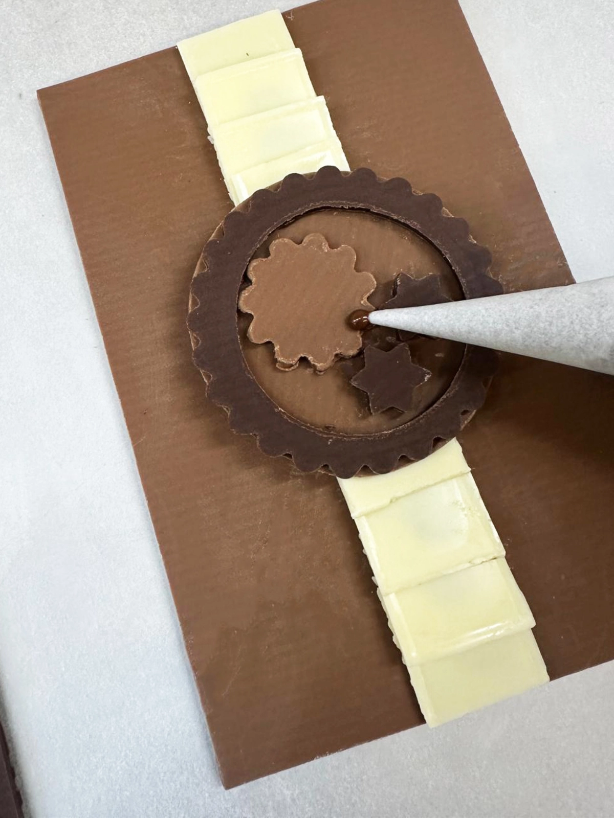 Atelier Créez votre montre en chocolat