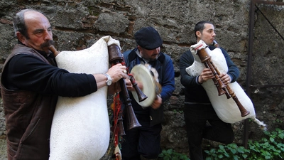 Joueurs de cornemuses du sud de l'Italie