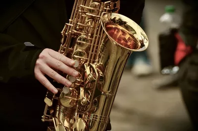POP! – Geneva Chamber Orchestra Christmas Concert Photographie d’un saxophone