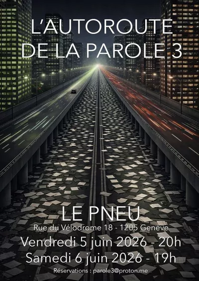 une autoroute avec des textes et des livres étalés partout