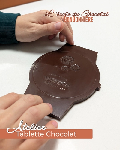 Discovery Workshop - Chocolate watch tablet Ateliers chocolat au centre de Genève