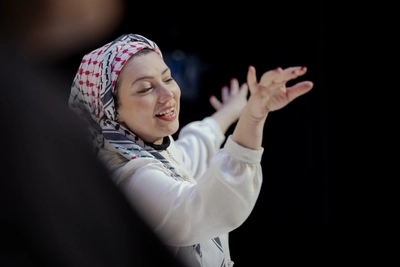 Portrait de la poétesse