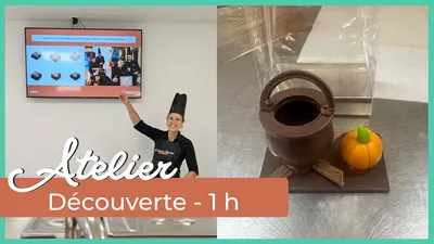 Workshop Create your chocolate Halloween creation Atelier Chocolat Halloween au centre de Genève