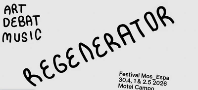 Affiche du festival intitulé "Regenerator"