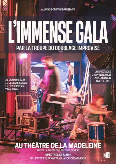 Affiche Immense Gala