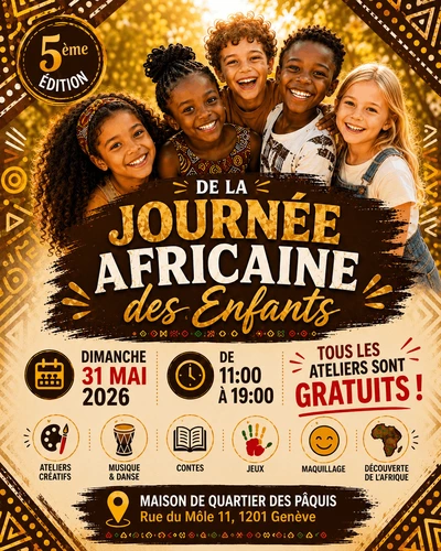 African Children’s Day des enfants joyeux