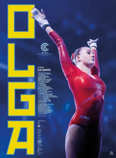la gymnaste Olga lors des championnats d'Europe
