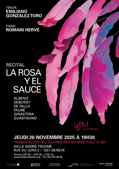 La Rosa y el sauce Récital La Rosa y el sauce