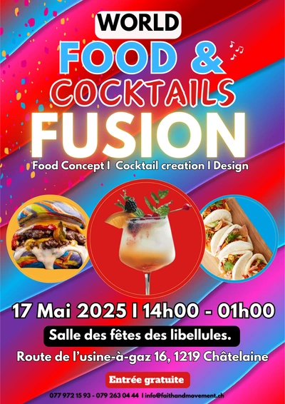 Festival de Cuisine fusion et cocktails